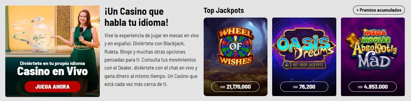 Casinos online seguros