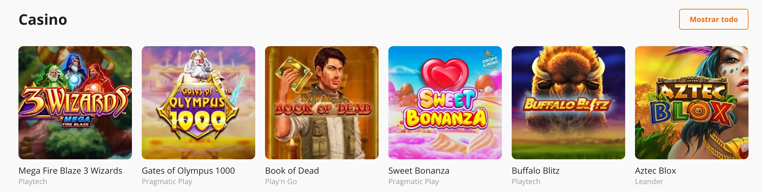 Juegos en Betsson Argentina