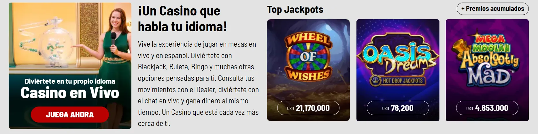 juegos Bodog
