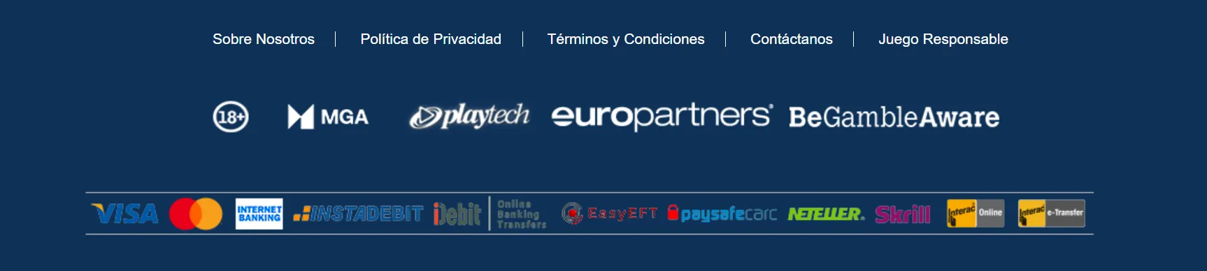 bonos europa casino metodos