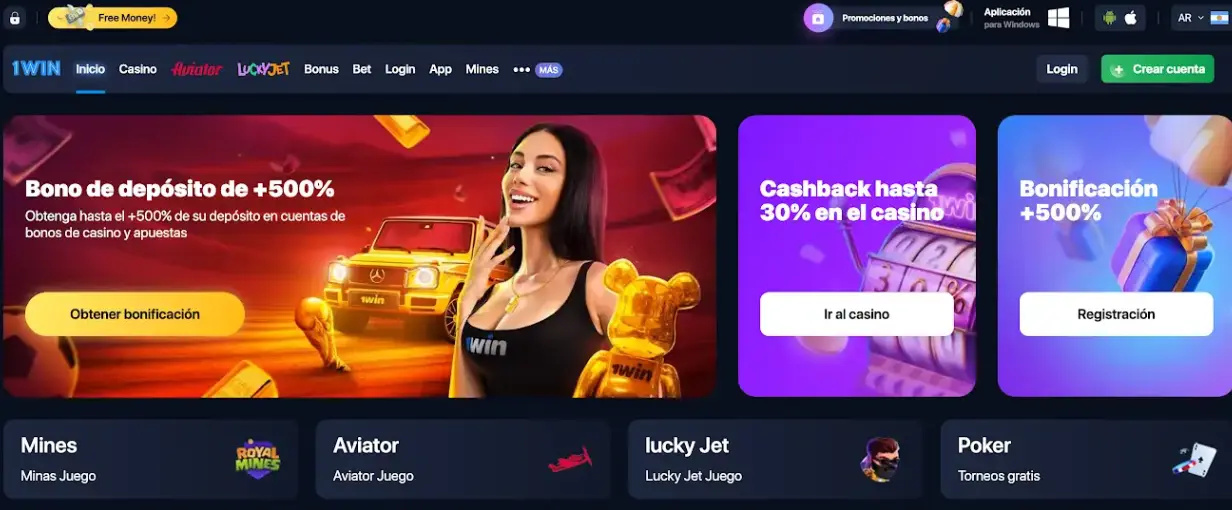 1Win casino Argentina